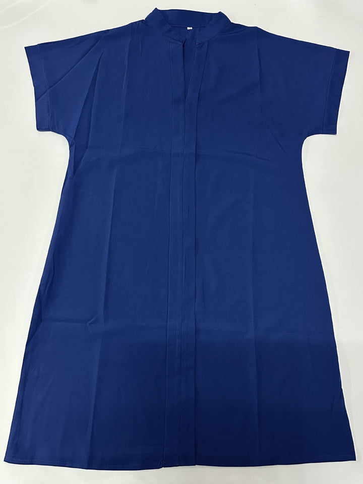 Women's Chic Short Sleeve Midi Tunic