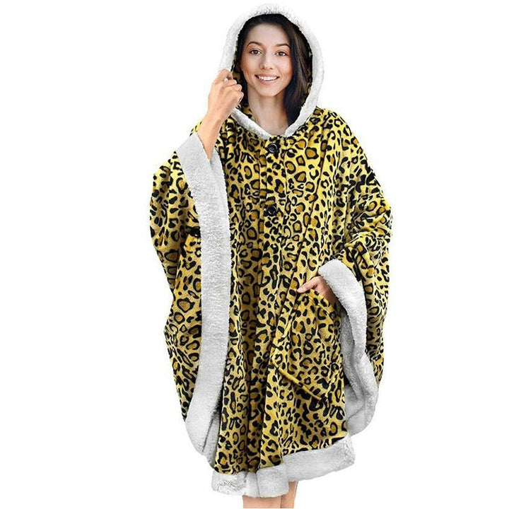 Ladies Cozy Hoodie Blanket Lune London