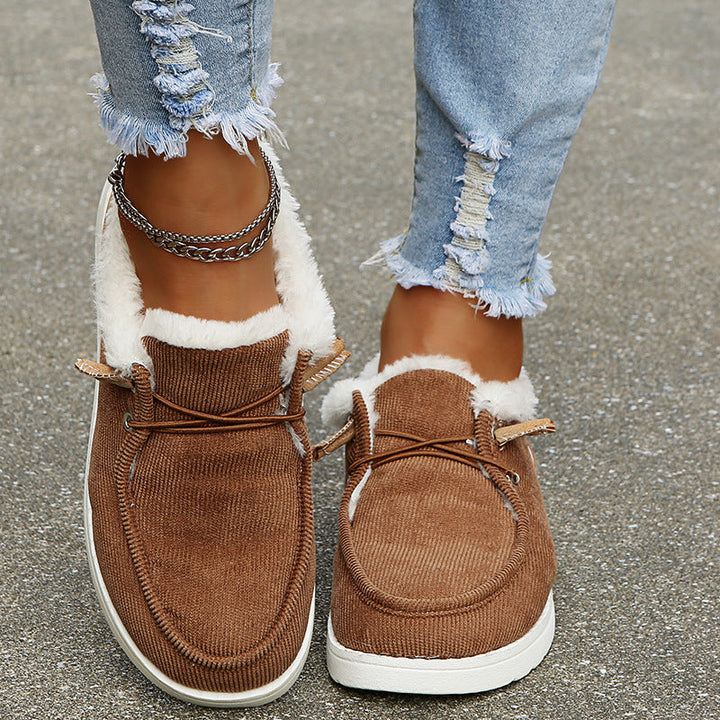 Lune London | Elegant Winter Sneakers with Fur Lining