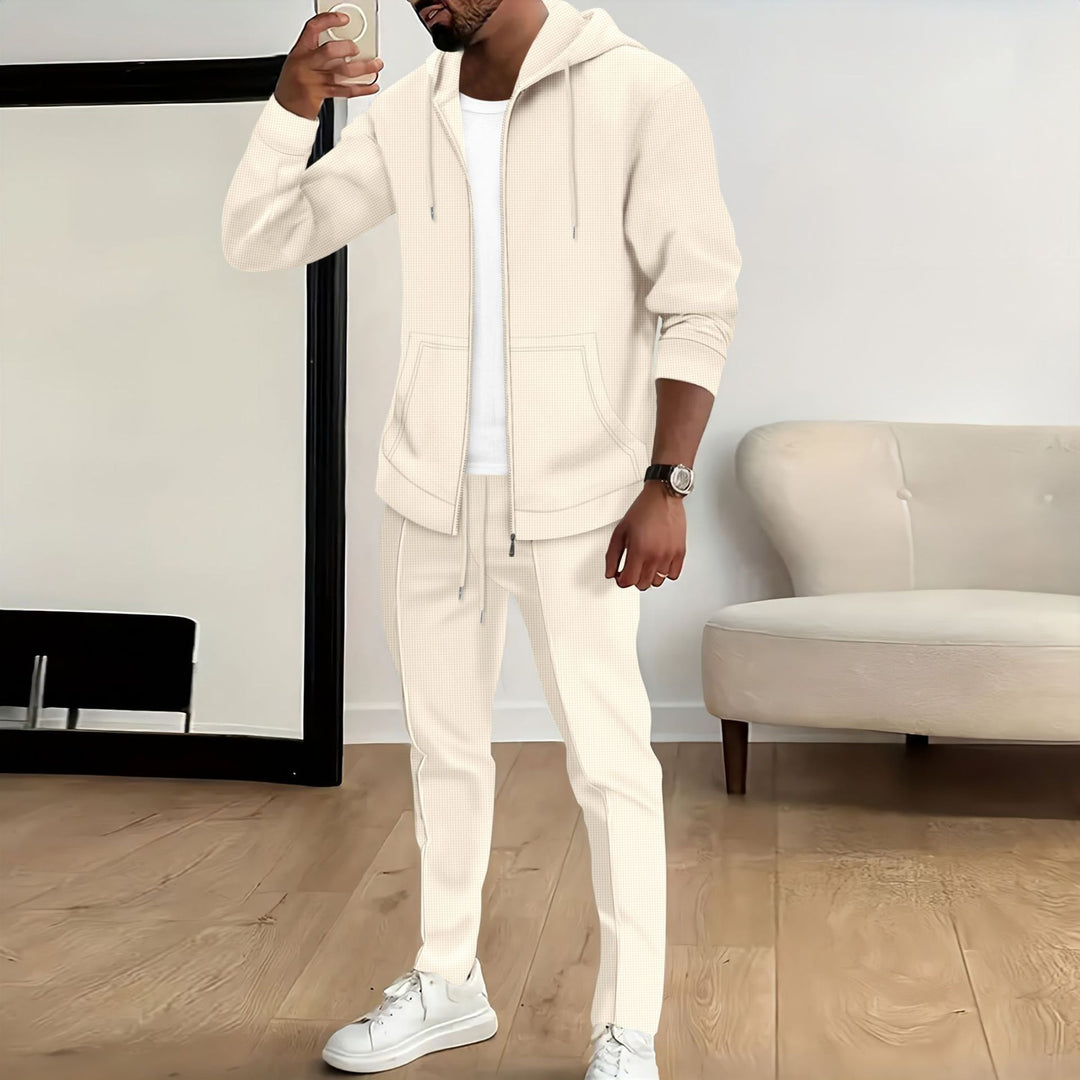 Men's sports set with zipper and hood Lune London