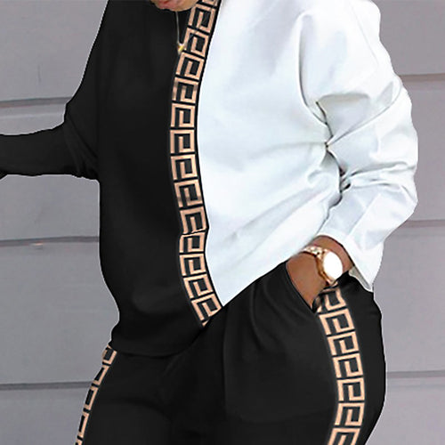 Ladies fashionable casual set with elegant detail Lune London