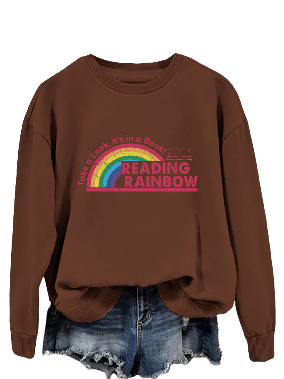 Sweat-shirt décontracté pour femmes avec impression unique Chic & Stil