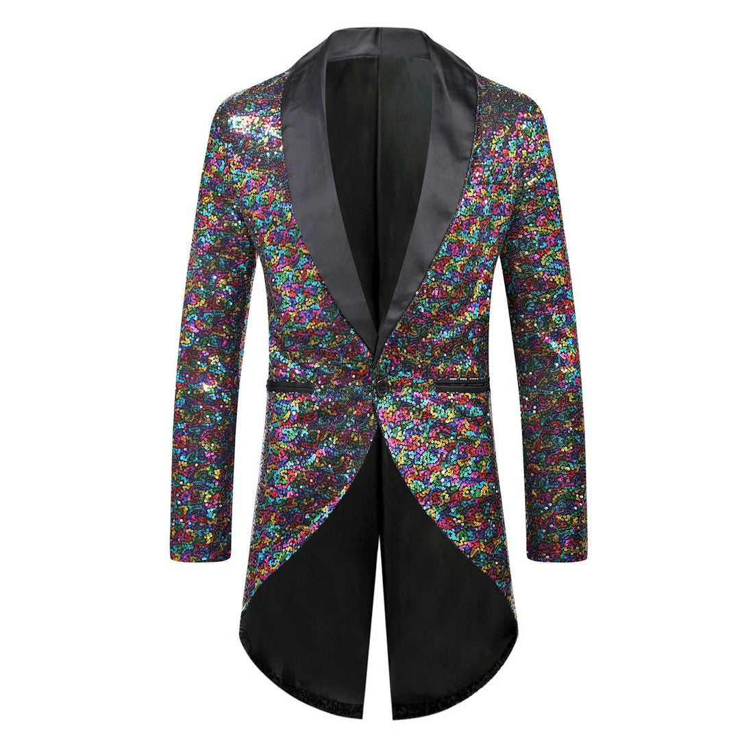 Elegant sequin blazer for men with luxurious details Lune London
