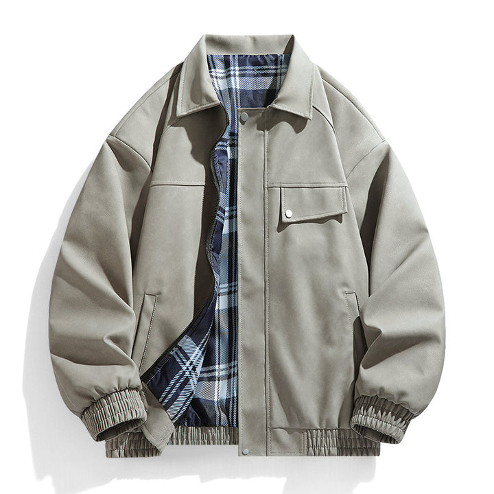 Casual utility jacket for men with two chest pockets Lune London