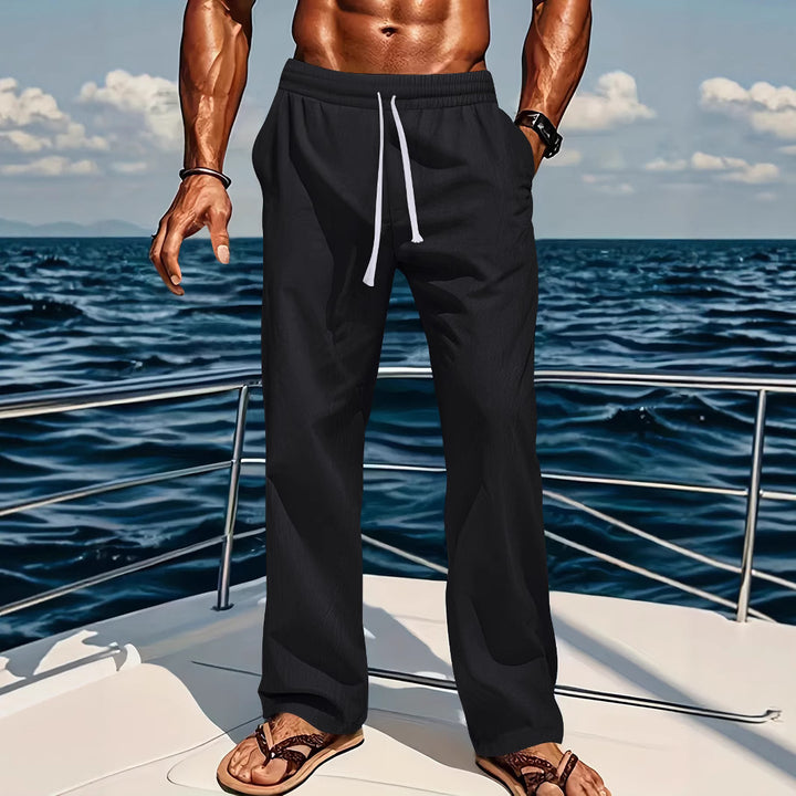 Men's comfortable leisure pants with elastic waist Chic & Stil