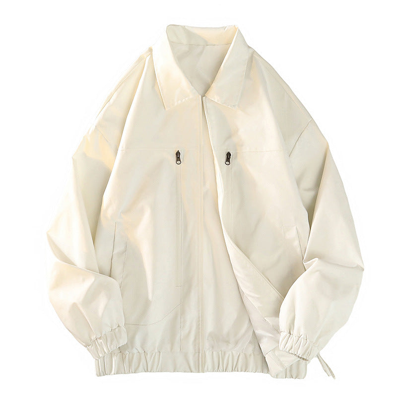 Casual women's jacket with protected zippers Lune London
