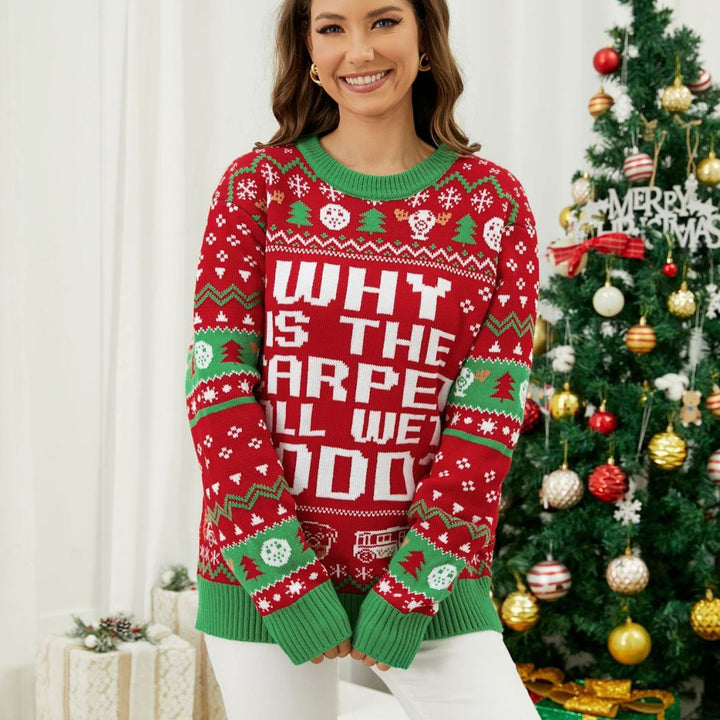 Lune London Women's Casual Christmas Sweater