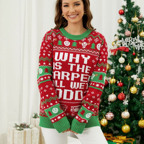 Lune London Women's Casual Christmas Sweater