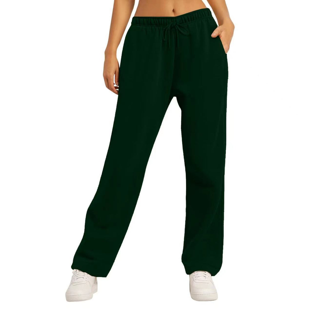 Casual wide pants for women with elastic waistband Lune London
