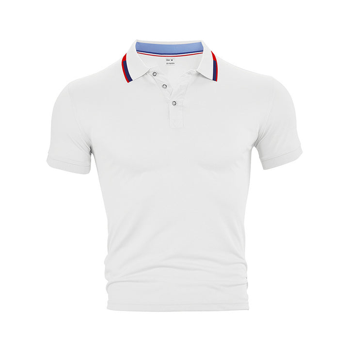 Men's polo shirt with structured collar and breathable technology Lune London
