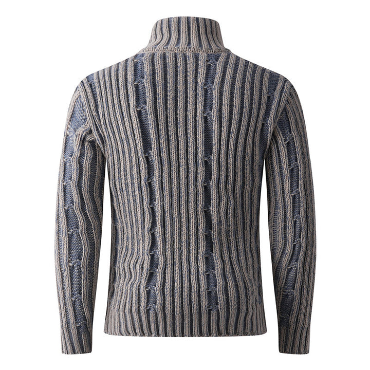 Striped knit sweater for men Lune London