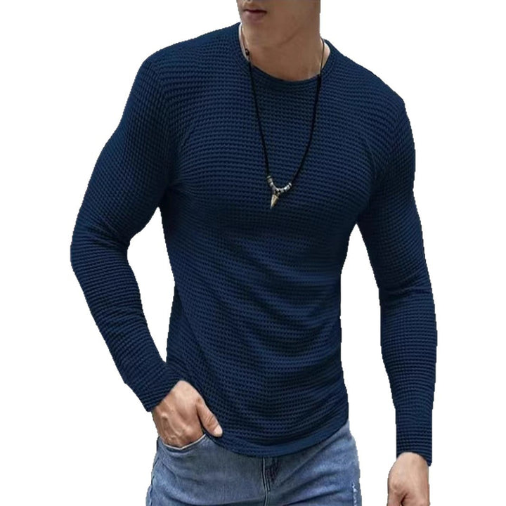 Men's structured fabric long sleeve t-shirt Lune London