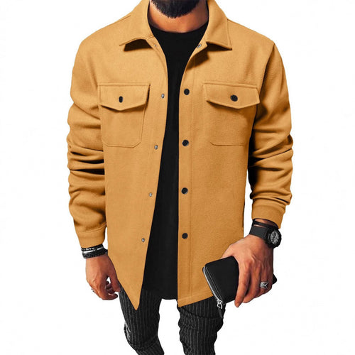 Men's blazer shirt made of durable material with practical pockets Lune London
