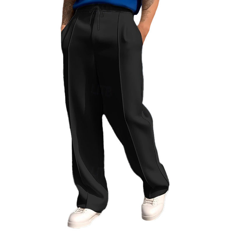 Stylish men's jogger pants with elastic waistband and functional pockets Lune London