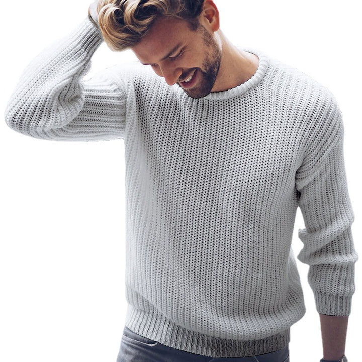 Casual sweater for men with an airy structure Lune London
