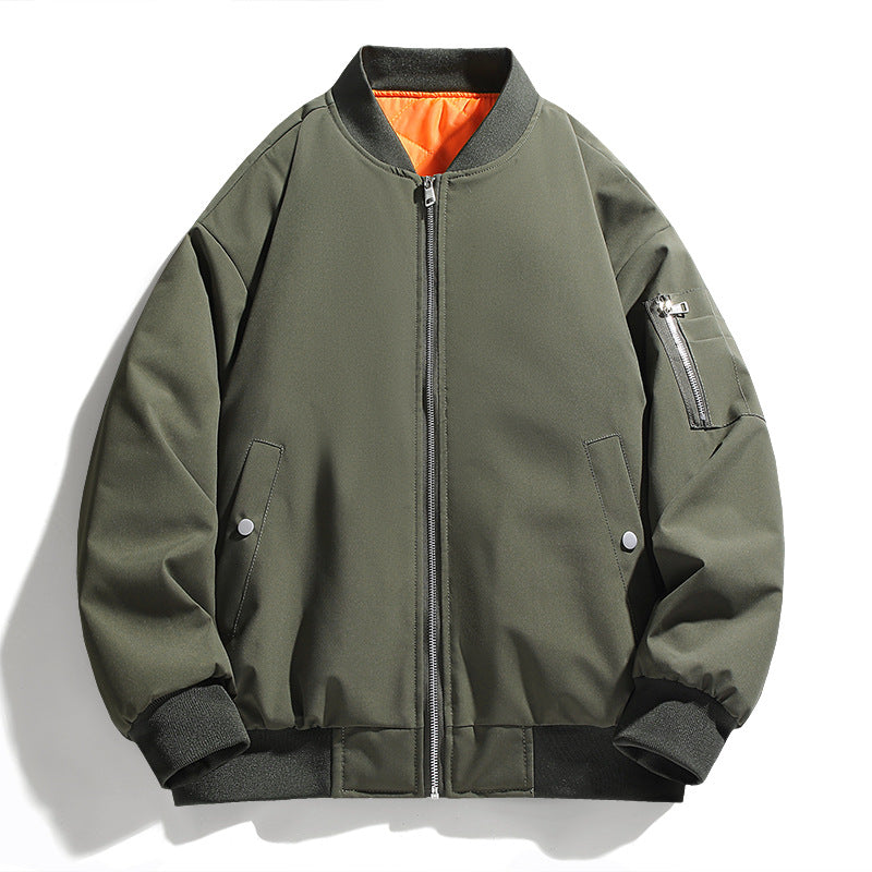 Casual bomber jacket for men with practical pockets Lune London