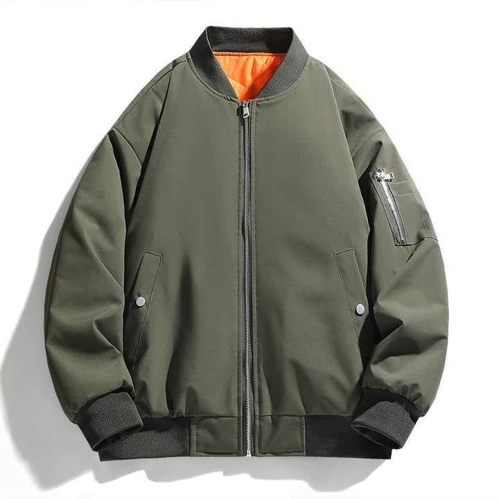 Casual bomber jacket for men with practical pockets Lune London