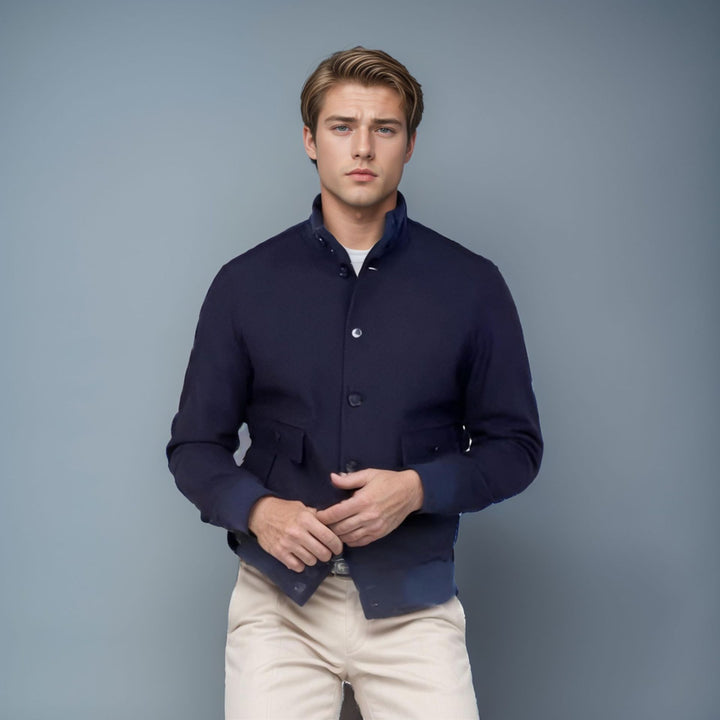 Trendy utility jacket for men with practical pockets Lune London 1760428331