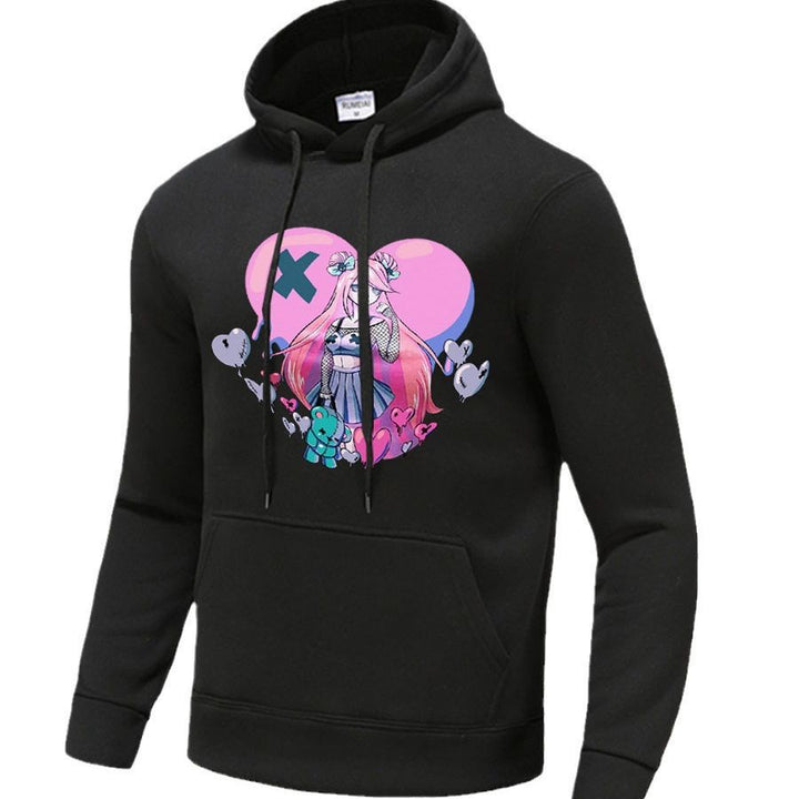 Women's hoodie with graphic print Lune London