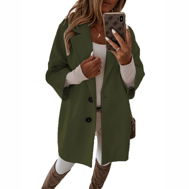 Lune London double-breasted oversized jacket for women