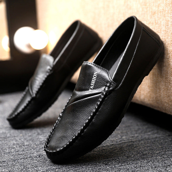 Men's moccasins with hand-stitched upper material and lightweight comfort Lune London