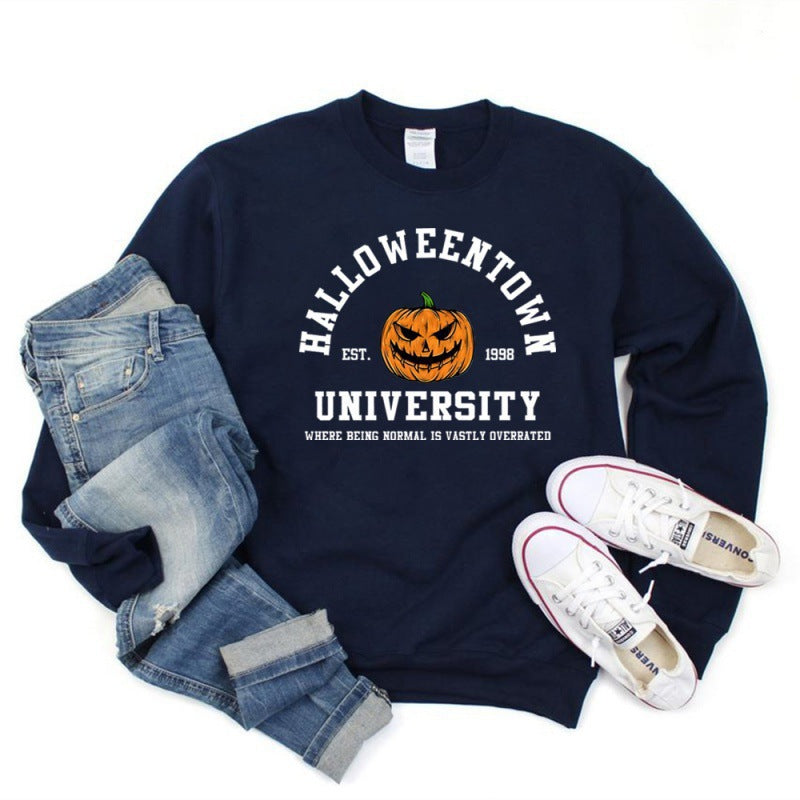 Women's sweatshirt with creative Halloween design and comfortable fit Lune London