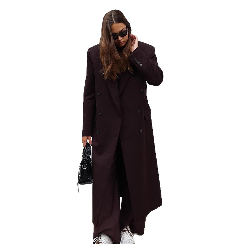 Ladies Long Oversized Chic Jacket and Style