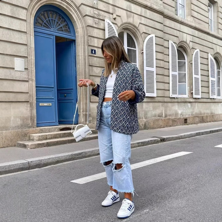 Kimono jacket for women with traditional pattern and comfortable fit Lune London