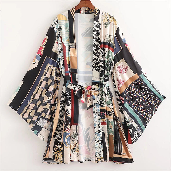 Ladies loose, printed Palazzo pants Lune London