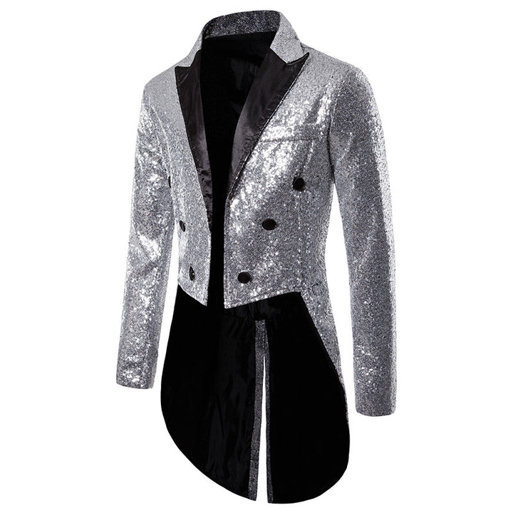 Glamorous sequin blazer for men with exclusive design Lune London