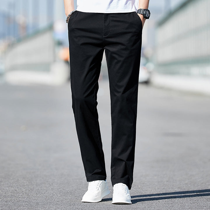 Casual comfortable men's pants with elastic waistband Lune London