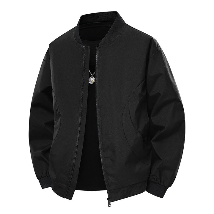 Stylish bomber jacket for men with a relaxed fit and elastic cuffs Lune London