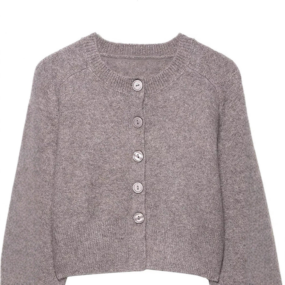 Ladies warm vest with decorative buttons Lune London