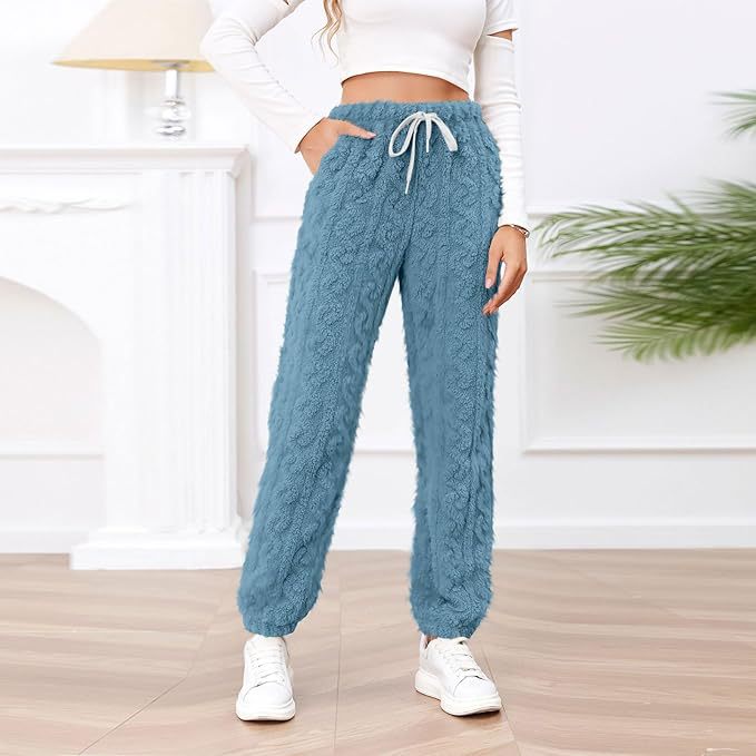 Soft fleece pants for women Lune London