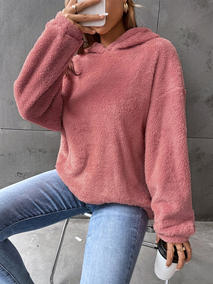 Ladies Cozy Hoodie with Peter Pan Collar Lune London