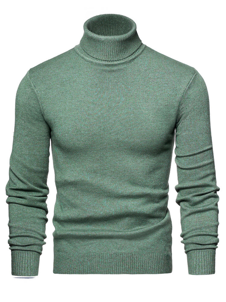 Timeless turtleneck sweater for men in soft wool Lune London