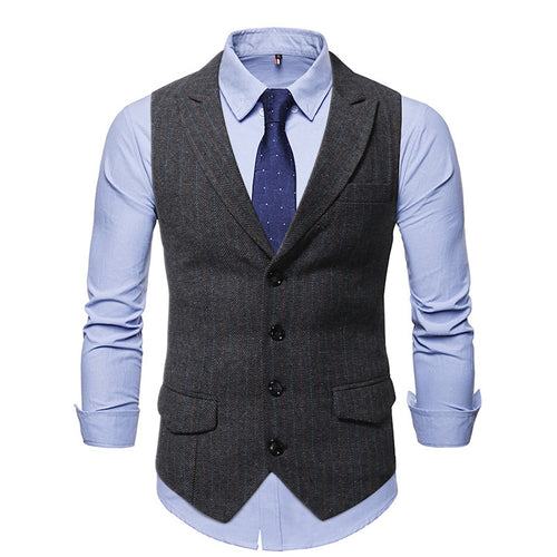 Men's jacket with a fine striped pattern Lune London