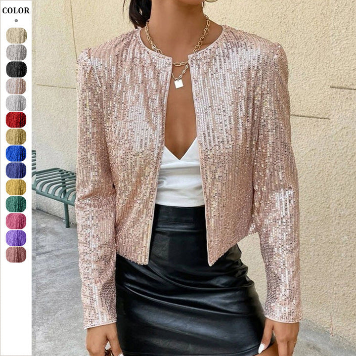Women's Cardigan with Glitter Effect – Lune London