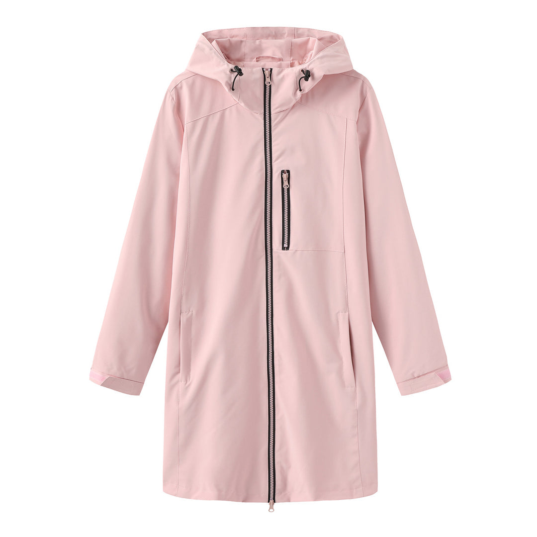 Functional women's jacket with adjustable hood Lune London