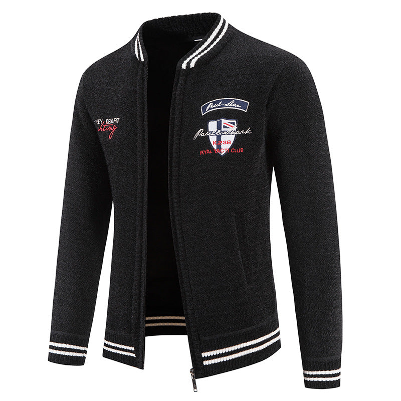 Men's sport knitted jacket with versatile design Lune London