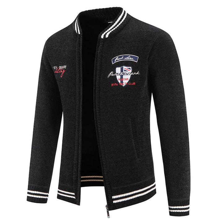 Men's sport knitted jacket with versatile design Lune London