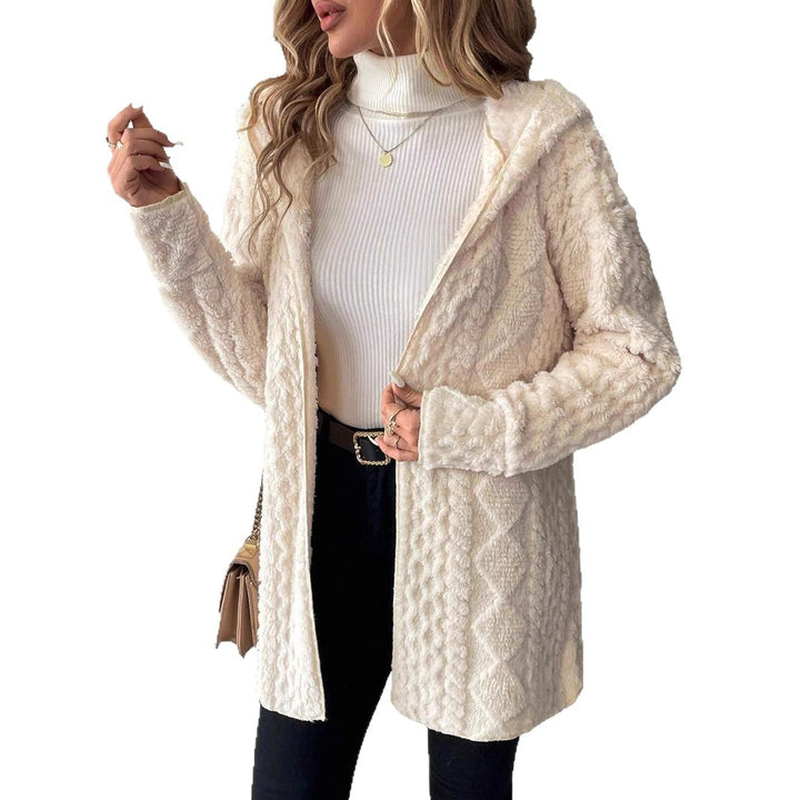 Ladies Fleece Jacket with luxurious velvety feel Lune London