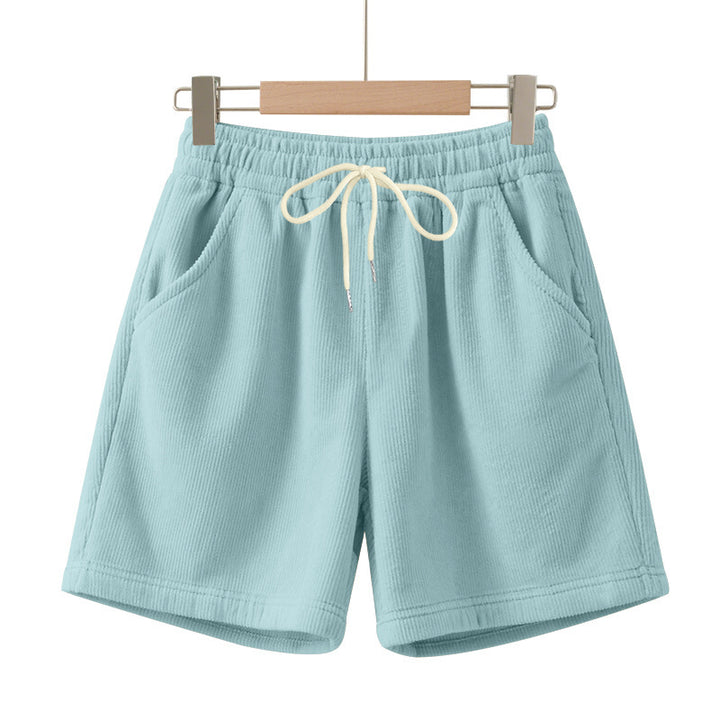 Casual men's pants in soft fabric with elastic waistband and practical side pockets Lune London