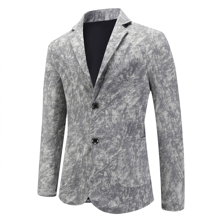 Casual structured men's blazer with a modern design and two pockets Lune London
