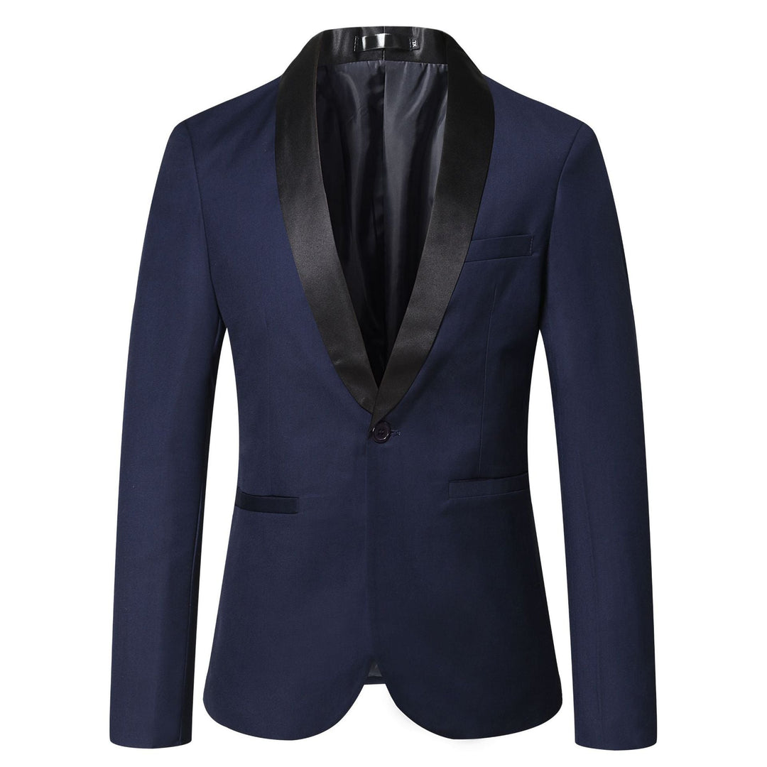 Lune London | Men's elegant tuxedo blazer with satin lapel trim