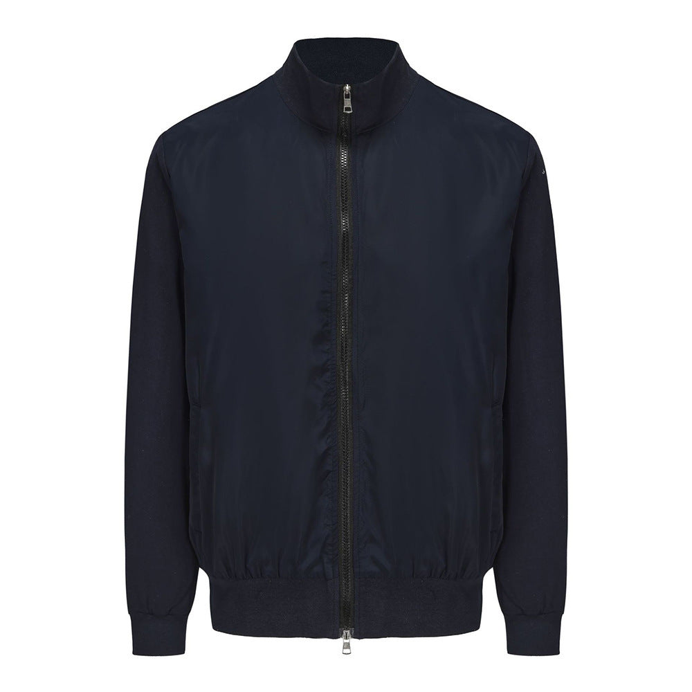 Stylish and functional men's jacket with high collar and multiple pockets Lune London