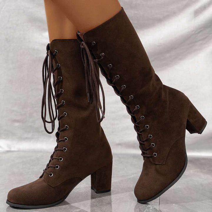 Lune London | Velvet Ankle Boots for Women