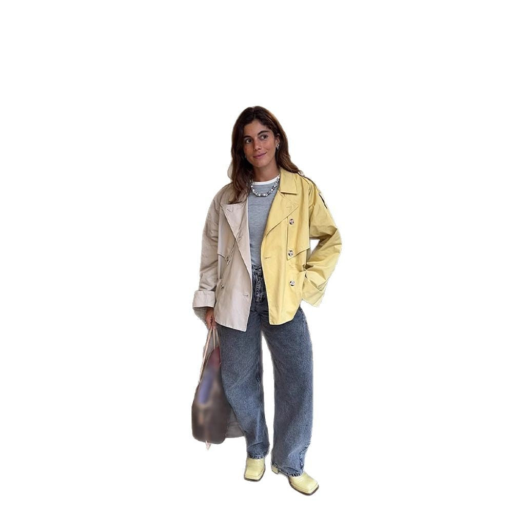Fashionable women's transition jacket with a relaxed silhouette Lune London