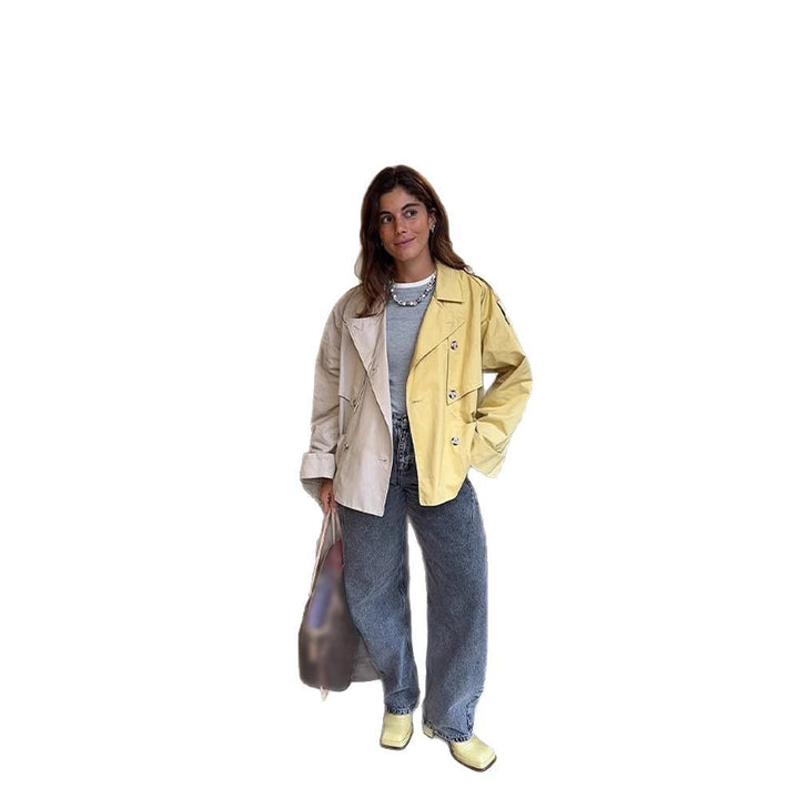 Fashionable women's transition jacket with a relaxed silhouette Lune London