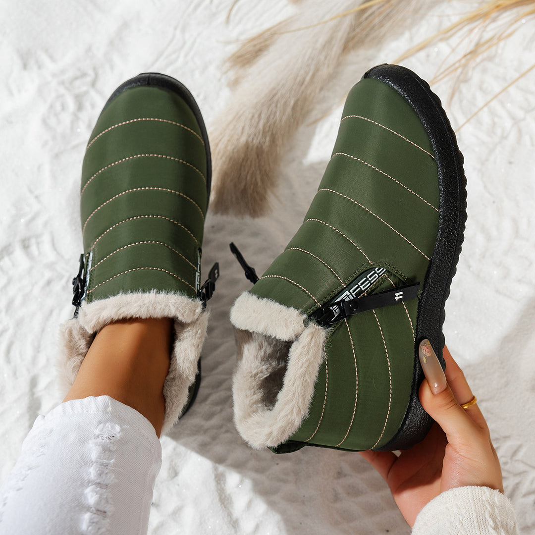 Women Comfortable Winter Boots with Cozy Lining Lune London